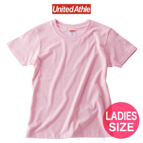 画像1: 【United Athle】ユナイテッドアスレ｜5.6オンス ハイクオリティー Tシャツ〈ガールズ〉