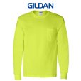 画像1:  【GILDAN】ギルダン｜6.0ozウルトラコットン L/S Ｔシャツ(ポケット付) (1)