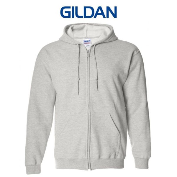 画像1:  【GILDAN】ギルダン｜8.0oz ジップパーカ(裏起毛）