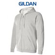 画像3:  【GILDAN】ギルダン｜8.0oz ジップパーカ(裏起毛）