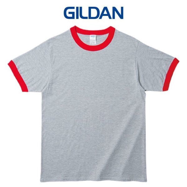 画像1:  【GILDAN】ギルダン｜5.3oz アダルトリンガー Ｔシャツ