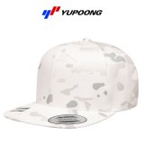 【YUPOONG】ユーポン｜6パネル クラシックマルチカム スナップバックキャップ