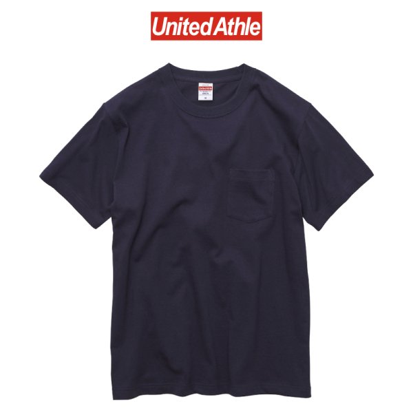 画像1: 【United Athle】ユナイテッドアスレ｜5.6オンス ハイクオリティー Tシャツ（ポケット付）