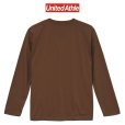 画像2: 【United Athle】ユナイテッドアスレ｜5.6オンス　ロングスリーブ Ｔシャツ（リブ無し） (2)