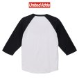 画像2: 【United Athle】ユナイテッドアスレ｜5.6オンス ラグラン 3/4スリーブ Tシャツ (2)