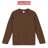 【United Athle】ユナイテッドアスレ｜5.6オンス　ロングスリーブ Ｔシャツ（リブ無し）