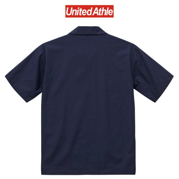 画像2: 【United Athle】ユナイテッドアスレ｜T/C オープンカラー シャツ [United Athle Works]
