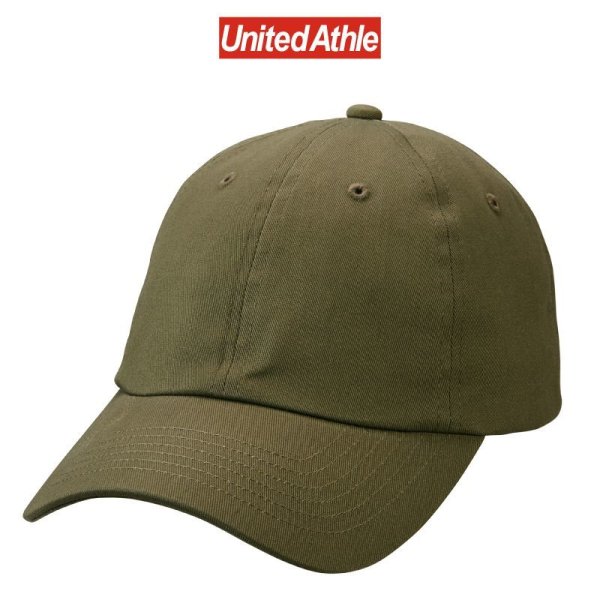 画像1: 【United Athle】ユナイテッドアスレ｜コットン ツイル ロー キャップ