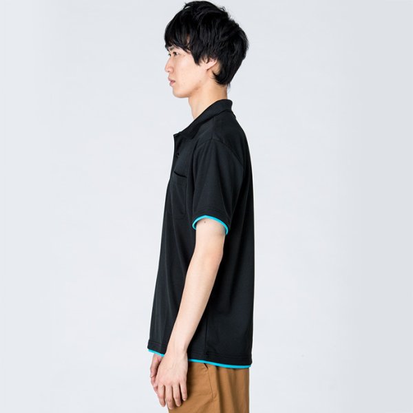 画像7: 【glimmer】グリマー|4.4オンス ドライレイヤードポロシャツ (ポケット付き)