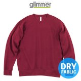 【glimmer】グリマー｜10.0オンス　ドライ裏フリーストレーナー (裏起毛)