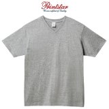 【Printstar】プリントスター　5.6オンス ヘビーウェイトVネックTシャツ