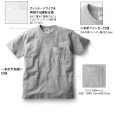 画像3: 【CROSS STITCH】クロススティッチ　6.2oz オープンエンド マックスウェイト バインダーネック ポケットTシャツ