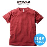 【BEES BEAM】ビーズビーム｜4.0oz ファンクショナルドライTシャツ