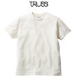 画像1: 【TRUSS】トラス | 5.6oz ヘビーウェイト Tシャツ (1)