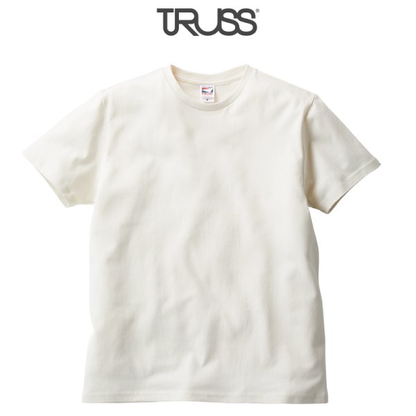 画像1: 【TRUSS】トラス | 5.6oz ヘビーウェイト Tシャツ