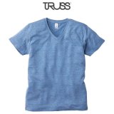 【TRUSS】トラス | 4.4oz トライブレンド VネックTシャツ