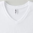 画像3: 【TRUSS】トラス | 4.3oz スリムフィット VネックTシャツ (3)