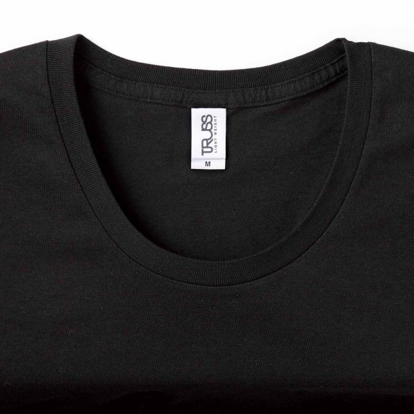 画像3: 【TRUSS】トラス | 4.3oz スリムフィット UネックTシャツ