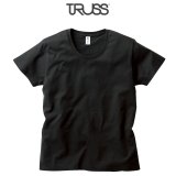 【TRUSS】トラス | 4.3oz スリムフィット UネックTシャツ