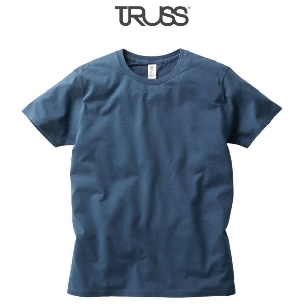 画像1: 【TRUSS】トラス | 4.3oz スリムフィット Tシャツ