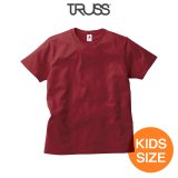 【TRUSS】トラス | 5.0oz ベーシックスタイル Tシャツ (キッズサイズ)