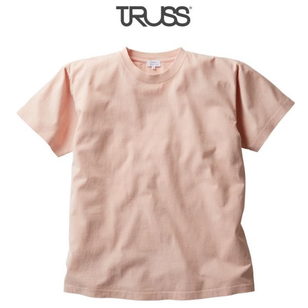 画像1: 【TRUSS】トラス | 6.2oz フードテキスタイル Tシャツ