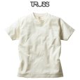 画像1: 【TRUSS】トラス | 5.3oz オーガニックコットンTシャツ (1)