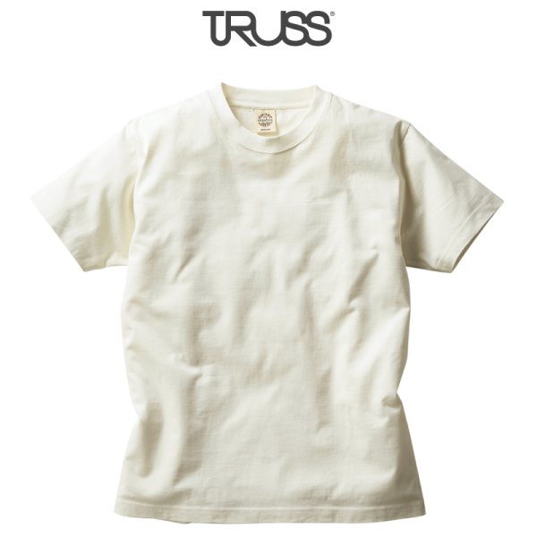 画像1: 【TRUSS】トラス | 5.3oz オーガニックコットンTシャツ