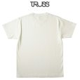 画像2: 【TRUSS】トラス | 5.3oz オーガニックコットンTシャツ (2)