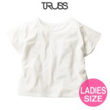 【TRUSS】トラス | 4.3oz ウィメンズ ドルマン Tシャツ