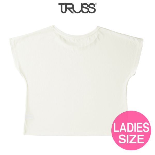 画像2: 【TRUSS】トラス | 4.3oz ウィメンズ ドルマン Tシャツ