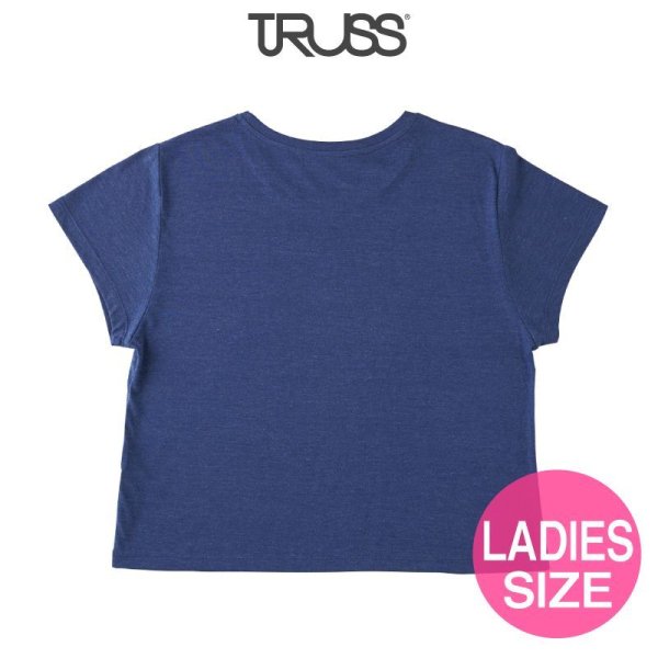 画像2: 【TRUSS】トラス | 4.4oz トライブレンド ワイド Tシャツ