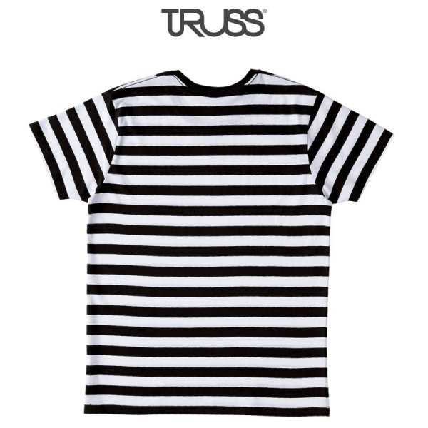 画像2: 【TRUSS】トラス | 4.3oz ボーダー Tシャツ