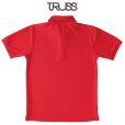 画像2: 【TRUSS】トラス | 5.8oz ベーシックスタイル ポロシャツ (2)