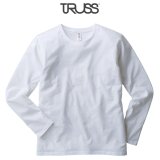 【TRUSS】トラス | 4.3oz スリムフィット ロングスリーブTシャツ