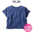 画像1: 【TRUSS】トラス | 4.4oz トライブレンド ワイド Tシャツ (1)