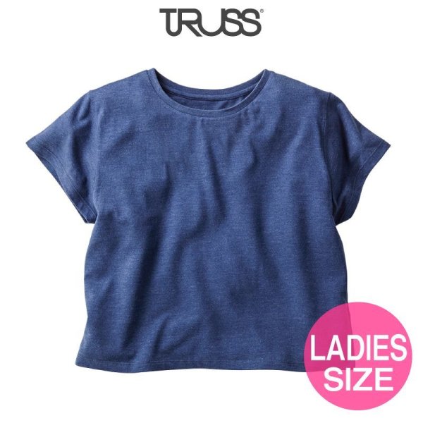 画像1: 【TRUSS】トラス | 4.4oz トライブレンド ワイド Tシャツ