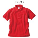 【TRUSS】トラス | 5.8oz ベーシックスタイル ポロシャツ