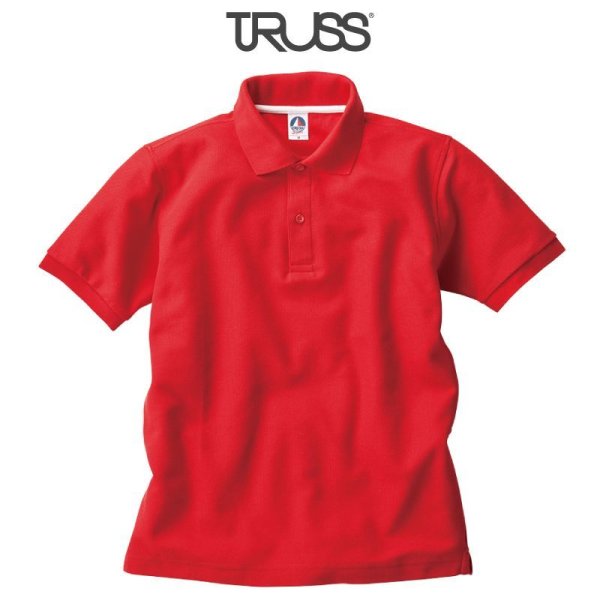 画像1: 【TRUSS】トラス | 5.8oz ベーシックスタイル ポロシャツ