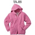 画像1: 【TRUSS】トラス | 7.1oz トライブレンド ジップパーカ  (裏起毛)　 (1)