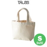 【TRUSS】トラス | オーガニックコットン キャンバストート (S)