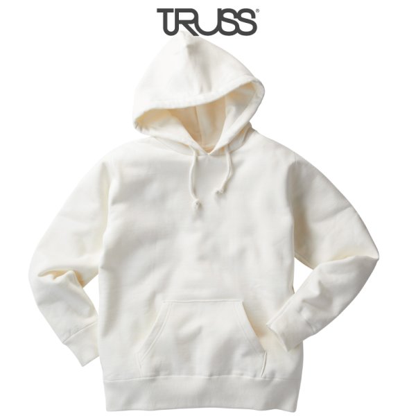 画像1: 【TRUSS】トラス | 12.4oz ヘビーウェイト P/Oパーカ (裏起毛)