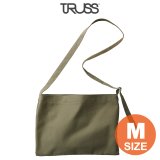 【TRUSS】トラス | キャンバス ミュゼットバッグ