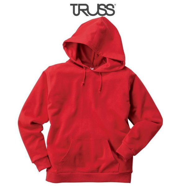 画像1: 【TRUSS】トラス | 7.4oz スタンダード P/Oパーカ (裏パイル)