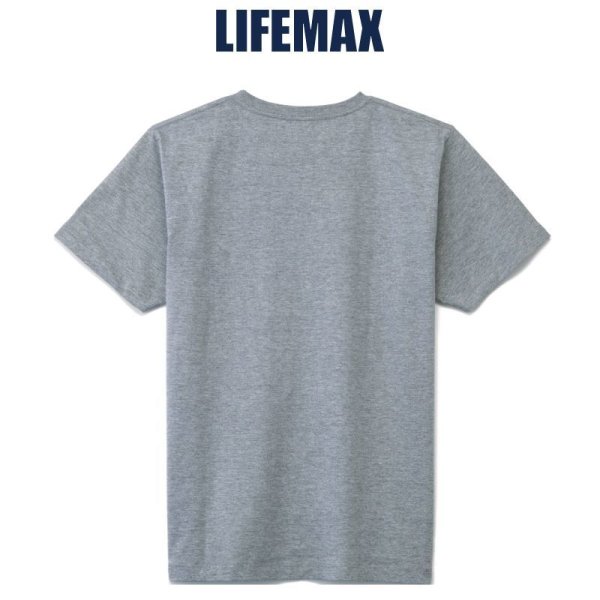 画像2: 【LIFEMAX】ライフマックス | 5.3oz ユーロポケット付きTシャツ