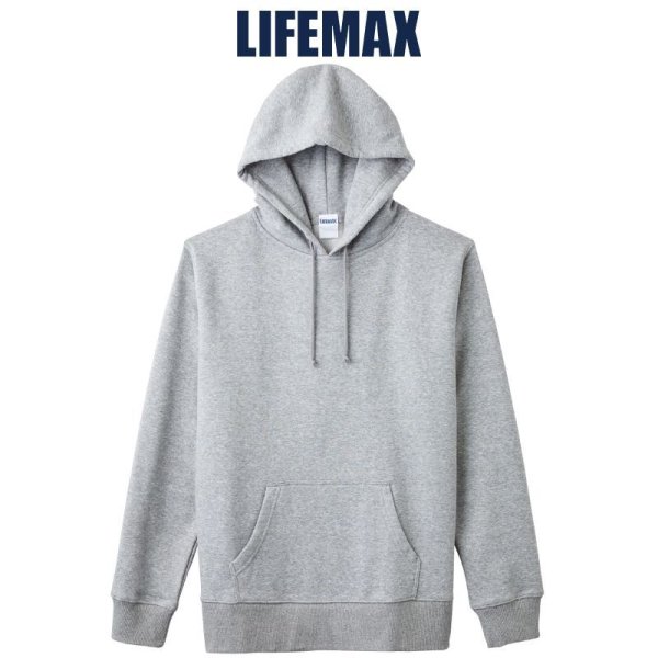 画像1: 【LIFEMAX】ライフマックス | 10.0oz フレンチテリー プルオーバーパーカ (裏パイル)