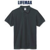【LIFEMAX】ライフマックス | 6.5oz CVC鹿の子ドライポロシャツ