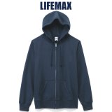 【LIFEMAX】ライフマックス | 10.0oz フルジップパーカ (裏起毛)