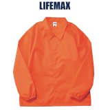 【LIFEMAX】ライフマックス | コーチジャケット (裏地なし)
