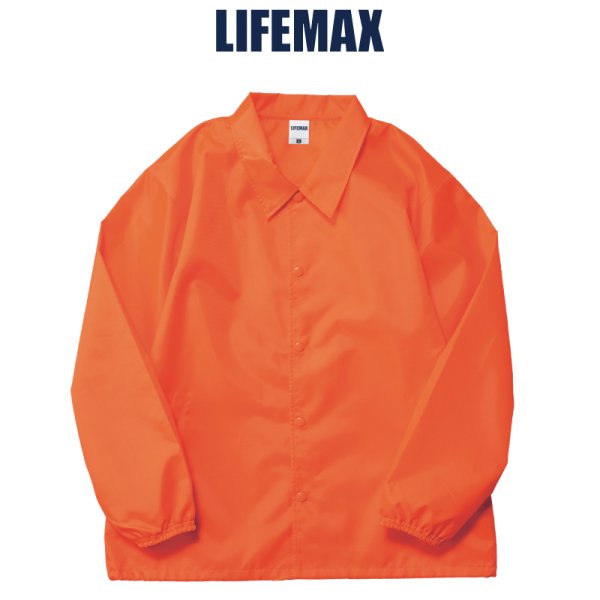 画像1: 【LIFEMAX】ライフマックス | コーチジャケット (裏地なし)